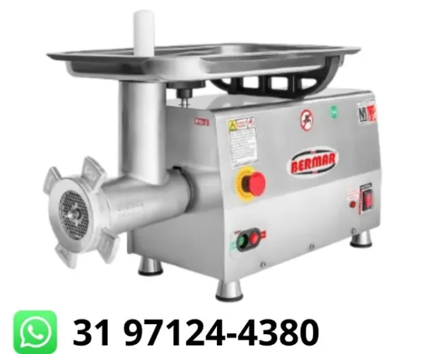 Moedor de Carne Boca 22 Bermar Inox