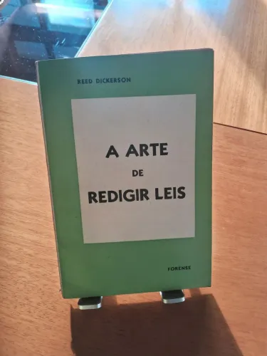 Reed Dickerson - A Arte de Redigir Leis - livro usado em bom estado de conservação 