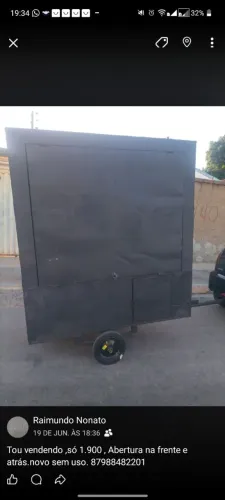 Vendo carrinho de lanche