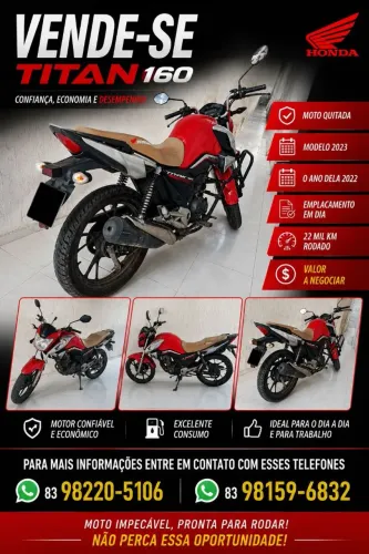 VENDE-SE TITNA 160 22/23, ACEITO TROCA
