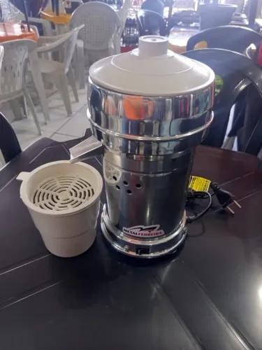 extrator de suco de laranja semi industrial metal ferreira
