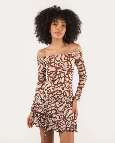 Vestido Riachuelo estampado
