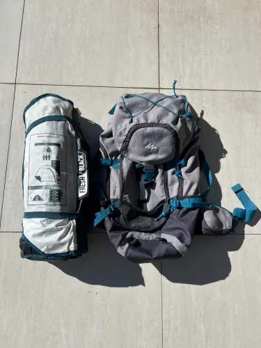 MOCHILA + BARRACA QUÉCHUA
