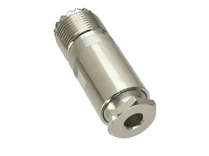 Conector PL259 Fêmea - cabo RG 213/58