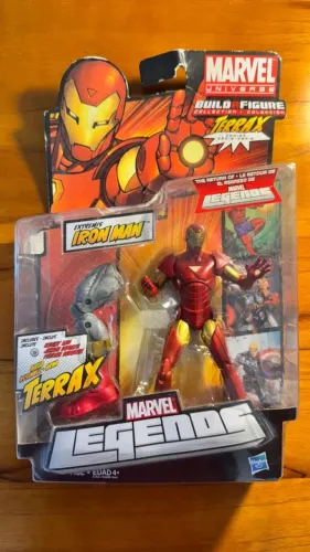 marvel legends iron man extremis baf terrax