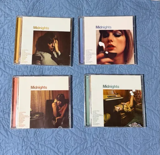 Combo 4 cds Taylor Swift - Midnights