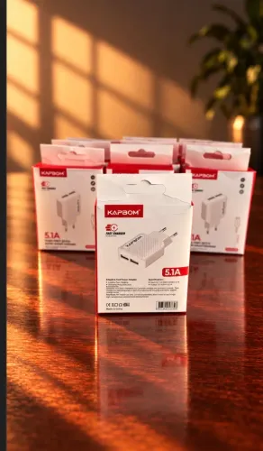 Carregador Com 2 Entradas USB + Cabo (Pronta Entrega)