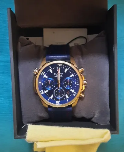 Relógio Bulova Marine Star com nota fiscal 