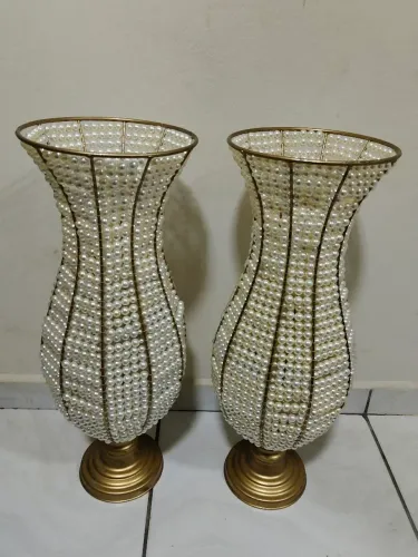 Vasos de predaria para decoração de festa