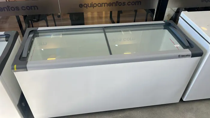 Freezer expositor 505 litros Metalfrio novo pronta entrega 