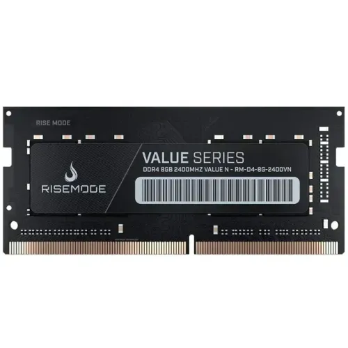 MEMORIA 8GB DDR4 2400MHZ P/ NOTEBOOK RISEMODE - Novo c/ garantia - Nexo Store
