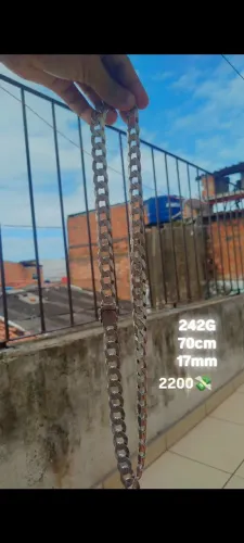 Cordão de prata