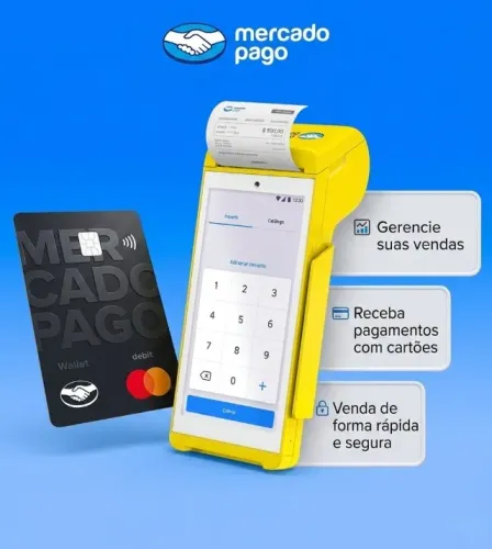 Maquininha de Cartão Pronta Entrega em Curitiba Point Smart Mercado Pago