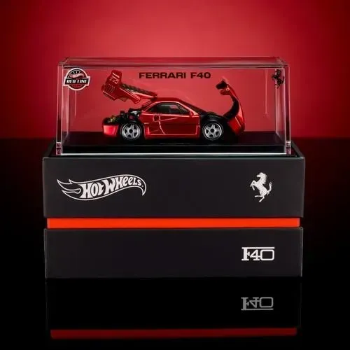 HOT WHEELS RLC FERRARI F40 2026 - EM MÃOS