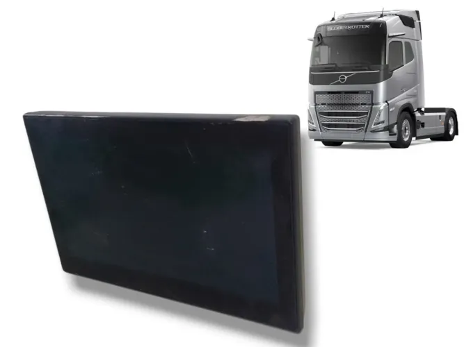 Display Multimídia Volvo Fh 2022 2023 2024 Original Riscos