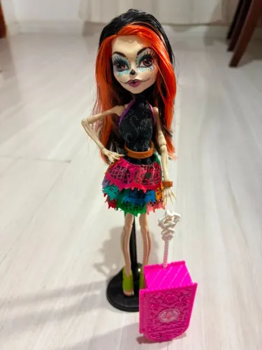 Boneca Monster High G1 Skelita Calaveras | Original Mattel | Usada