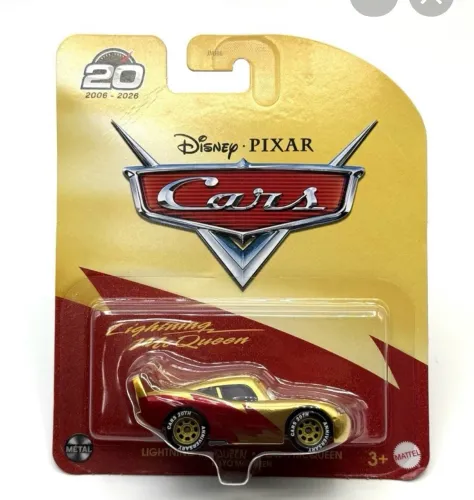 Relâmpago McQueen 20anos dourado