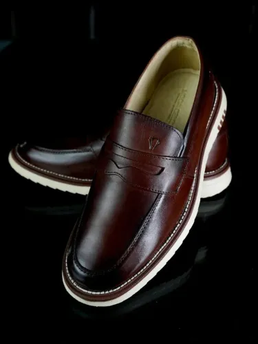SAPATO SPORTFINO LISO MARROM 