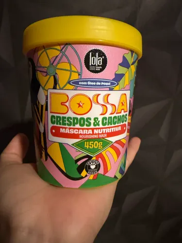 Máscara Nutritiva Bossa Crespos e cacheados 450g