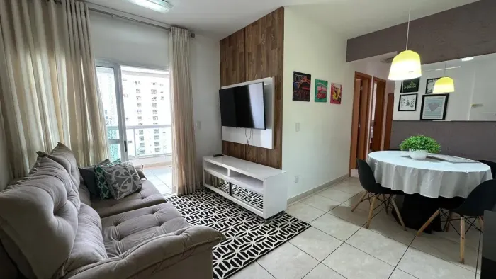 MOBILIADO - Apartamento 3 Quartos sendo 1 suíte - Jardim Goiás