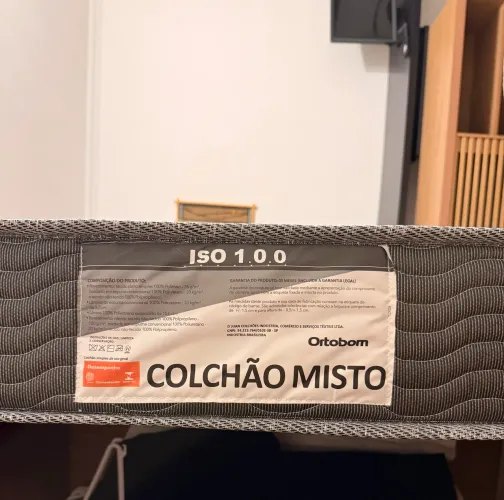 Colchão Iso 1.0.0 - D33 Viúva - 18 x 188 x 128 cm 