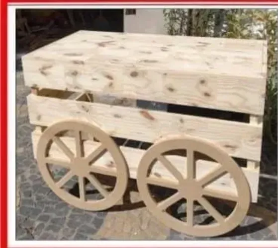 Carroça pnius para decoração.