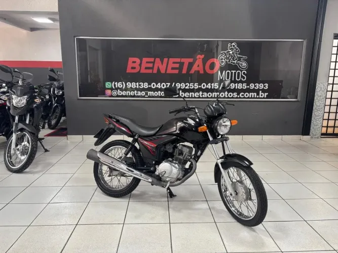 HONDA CG 150 FAN ESI PRETO 2013