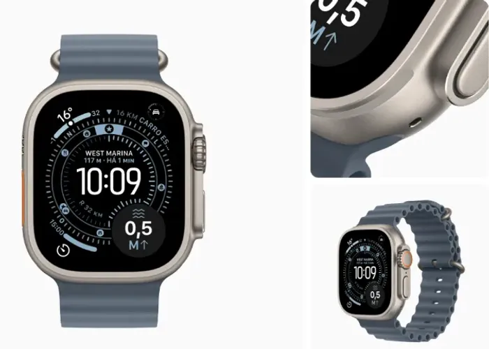 Apple Watch Ultra 3 49mm Natural GPS + Cel Novo | Loja Física | 1 Ano Garantia | Até 18x