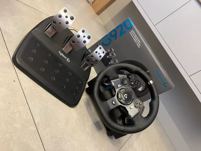 G920 logitech volante + pedal