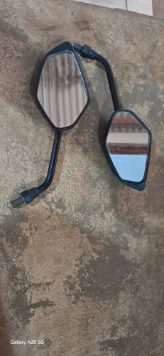 Par Espelho Retrovisor Mini Yamaha Fazer 150 / Factor 125