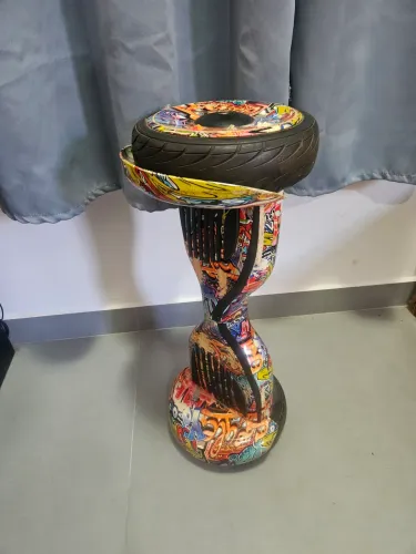 Hoverboard Estampa Grafite - Oportunidade (Leia a Descrição)