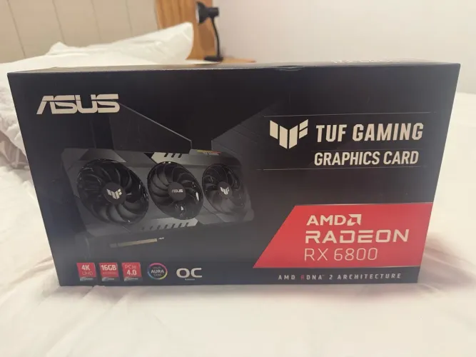 ASUS TUF Gaming RX 6800 OC 16GB GDDR6 - Radeon AMD