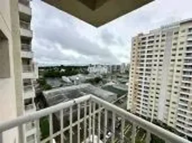 LIFE PONTA NEGRA., COM 2 QTOS SENDO 1 SUÍTE, 12ª ANDAR ARMÁRIOS E SPLIT, 1 VAGA