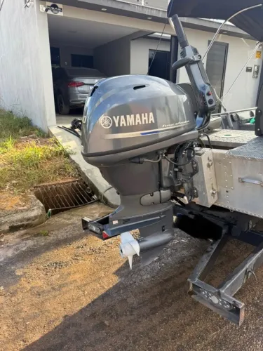 Barco 2021 motor 40Hp partida elétrica