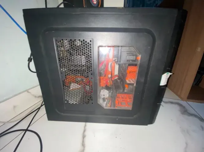 Pc para uso doméstico pronto para uso +monitor mouse e teclado