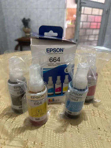 Kit de tintas ecotank Epson 664