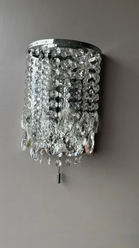 pendente de sala de cristal