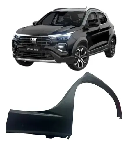 Moldura De Paralama Trasseiro Esquerdo Fiat Pulse 2022 2023 2024 2025 Novo Original Preto