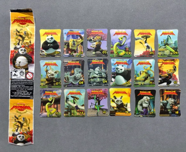 Tazo & Card Kung Fu Panda Yokitos N Elma Chips