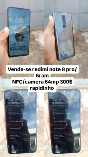 Celular redimi note 8 pro