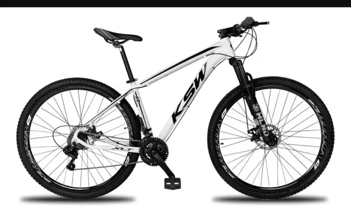 Bicicleta aro 29 na caixa