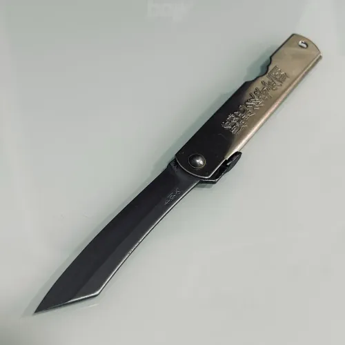 Canivete Faca Higonokami Prateada 17cm Japonesa