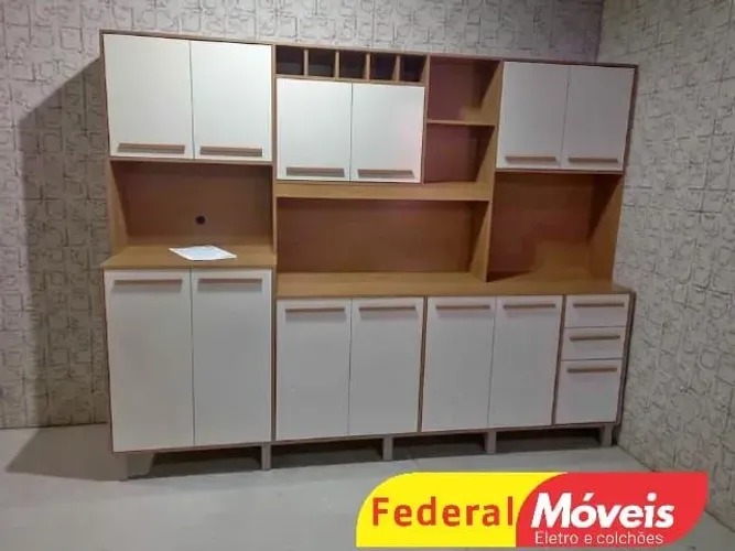Armário para Cozinha Gigante 2,53m Novo - Chama no WhatsApp!