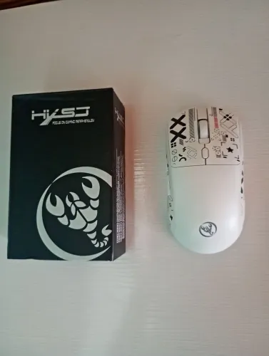 Mouse Gamer sem Fio HXSJ Semi-Novo - Excelente Estado