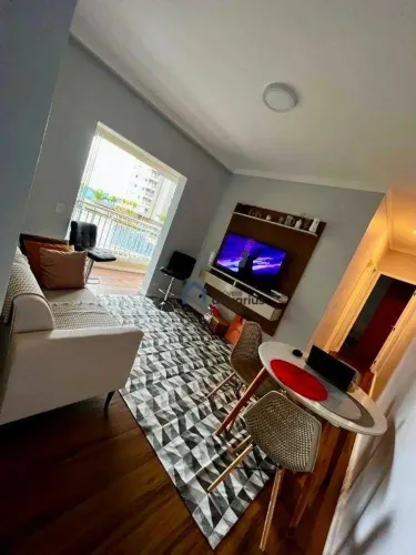 Apartamento Mobiliado com 2 dormitórios para alugar, 52 m² - Pagador de Andrade - Jacareí/