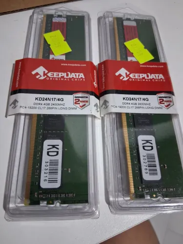 Memorias ram ddr4 2x4gb 2400mhz