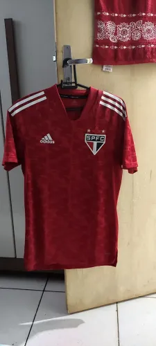Camisa Original Adidas Pré-Jogo do São Paulo FC 2021(Tamanho P)