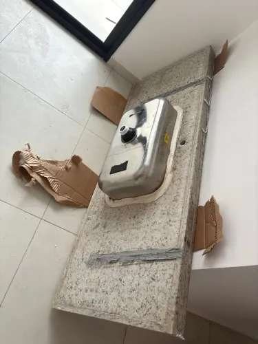 Bancada de mármore