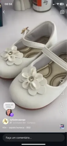 KLIN - SAPATO BONECA - Luxo 