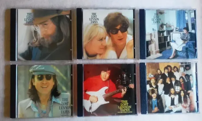 JOHN LENNON - 6 CDs IMPORTADOS RAROS ("THE LOST LENNON TAPES")